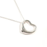 TIFFANY&Co. ティファニー オープンハート エルサペレッティ ネックレス
 シルバー925 シルバー【中古】
 レディース