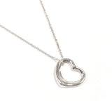 TIFFANY&Co. ティファニー オープンハート エルサペレッティ ネックレス
 シルバー925 シルバー【中古】
 レディース