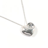 TIFFANY&Co. ティファニー フォールドハート ネックレス
 シルバー925 シルバー【中古】
 レディース