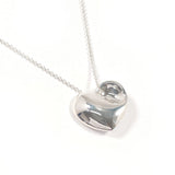 TIFFANY&Co. ティファニー フォールドハート ネックレス
 シルバー925 シルバー【中古】
 レディース