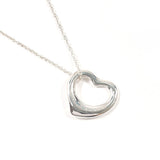 TIFFANY&Co. ティファニー オープンハート エルサペレッティ ネックレス
 シルバー925 シルバー【中古】
 レディース