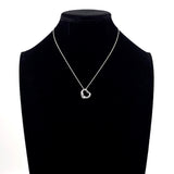 TIFFANY&Co. ティファニー オープンハート エルサペレッティ ネックレス
 シルバー925 シルバー【中古】
 レディース