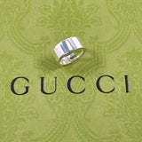 GUCCI グッチ ブランデッド カットアウトG リング・指輪
 シルバー925 8.5 シルバー【中古】
 レディース