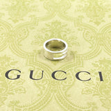 GUCCI グッチ ブランデッド カットアウトG リング・指輪
 シルバー925 9.5 シルバー【中古】
 レディース