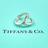 TIFFANY&Co. ティファニー オープンハート エルサペレッティ リング・指輪
 シルバー925 9 シルバー【中古】
 レディース