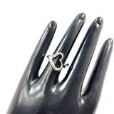 TIFFANY&Co. ティファニー オープンハート エルサペレッティ リング・指輪
 シルバー925 9 シルバー【中古】
 レディース