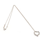 TIFFANY&Co. ティファニー オープンハート エルサペレッティ ネックレス
 シルバー925 シルバー【中古】
 レディース