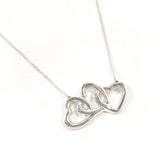 TIFFANY&Co. ティファニー トリプルハート ネックレス
 シルバー925 シルバー【中古】
 レディース