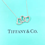 TIFFANY&Co. ティファニー トリプルハート ネックレス
 シルバー925 シルバー【中古】
 レディース