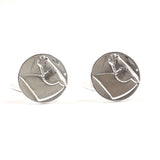 Georg Jensen ジョージジェンセン ホースモチーフ カフス
 シルバー925 シルバー【中古】
 メンズ