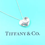 TIFFANY&Co. ティファニー フォールドハート ネックレス
 シルバー925 シルバー【中古】
 レディース