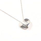 TIFFANY&Co. ティファニー フォールドハート ネックレス
 シルバー925 シルバー【中古】
 レディース