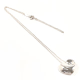 TIFFANY&Co. ティファニー フォールドハート ネックレス
 シルバー925 シルバー【中古】
 レディース
