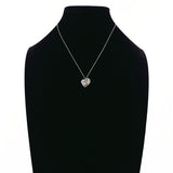 TIFFANY&Co. ティファニー フォールドハート ネックレス
 シルバー925 シルバー【中古】
 レディース