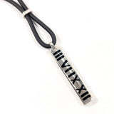TIFFANY&Co. ティファニー アトラス バー ネックレス
 シルバー925/ラバー シルバー【中古】
 ユニセックス