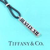 TIFFANY&Co. ティファニー アトラス バー ネックレス
 シルバー925/ラバー シルバー【中古】
 ユニセックス