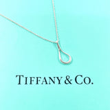 TIFFANY&Co. ティファニー オープン ティアドロップ エルサペレッティ ネックレス
 シルバー925 シルバー【中古】
 レディース