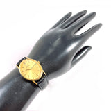 OMEGA オメガ ジュネーブ 腕時計
 ステンレススチール/レザー ゴールド ゴールド 手巻き ゴールド文字盤【中古】
 レディース