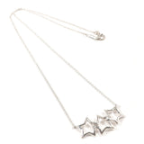 TIFFANY&Co. ティファニー トリプルスター ネックレス
 シルバー925 シルバー【中古】
 レディース