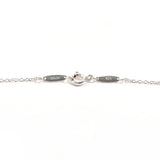 TIFFANY&Co. ティファニー オープンハート エルサペレッティ ネックレス
 シルバー925/ダイヤモンド シルバー【中古】
 レディース