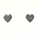 GUCCI グッチ トレードマーク ハート ピアス
 シルバー925 シルバー【中古】
 レディース