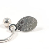TIFFANY&Co. ティファニー オーバル タグ キーリング リターントゥ キーホルダー
 シルバー925 シルバー【中古】
 ユニセックス