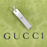 GUCCI グッチ ロゴプレート ペンダントトップ
 シルバー925 シルバー【中古】
 ユニセックス