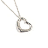 TIFFANY&Co. ティファニー オープンハート エルサペレッティ ネックレス
 シルバー925 シルバー【中古】
 レディース