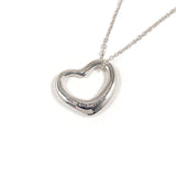 TIFFANY&Co. ティファニー オープンハート エルサペレッティ ネックレス
 シルバー925 シルバー【中古】
 レディース