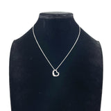 TIFFANY&Co. ティファニー オープンハート エルサペレッティ ネックレス
 シルバー925 シルバー【中古】
 レディース