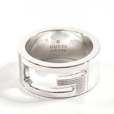 GUCCI グッチ ブランデッド カットアウトG リング・指輪
 シルバー925 7.5 シルバー【中古】
 レディース