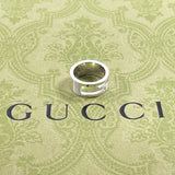 GUCCI グッチ ブランデッド カットアウトG リング・指輪
 シルバー925 7.5 シルバー【中古】
 レディース