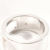 GUCCI グッチ ブランデッド カットアウトG リング・指輪
 シルバー925 7.5 シルバー【中古】
 レディース