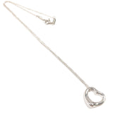 TIFFANY&Co. ティファニー オープンハート エルサペレッティ ネックレス
 シルバー925 シルバー【中古】
 レディース