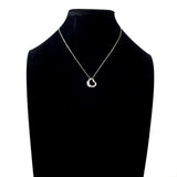 TIFFANY&Co. ティファニー オープンハート エルサペレッティ ネックレス
 シルバー925 シルバー【中古】
 レディース