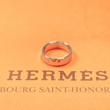 HERMES エルメス エクリプス リュバン リング・指輪
 K18ホワイトゴールド 10.5 シルバー【中古】
 レディース