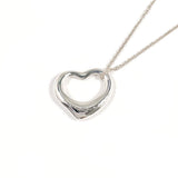 TIFFANY&Co. ティファニー オープンハート エルサペレッティ ネックレス
 シルバー925 シルバー【中古】
 レディース