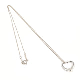 TIFFANY&Co. ティファニー オープンハート エルサペレッティ ネックレス
 シルバー925 シルバー【中古】
 レディース
