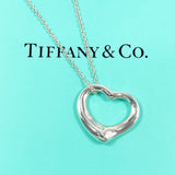 TIFFANY&Co. ティファニー オープンハート エルサペレッティ ネックレス
 シルバー925 シルバー【中古】
 レディース