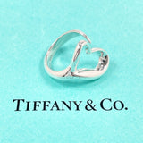 TIFFANY&Co. ティファニー オープンハート エルサペレッティ リング・指輪
 シルバー925 8 シルバー【中古】
 レディース