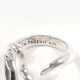 TIFFANY&Co. ティファニー オープンハート エルサペレッティ リング・指輪
 シルバー925 8 シルバー【中古】
 レディース