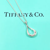 TIFFANY&Co. ティファニー オープン ティアドロップ エルサペレッティ ネックレス
 シルバー925 シルバー【中古】
 レディース