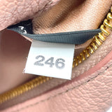 MIU MIU ミュウミュウ ポーチ
 レザー ピンク【中古】
 レディース