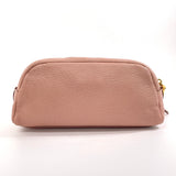 MIU MIU ミュウミュウ ポーチ
 レザー ピンク【中古】
 レディース