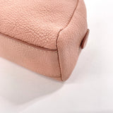 MIU MIU ミュウミュウ ポーチ
 レザー ピンク【中古】
 レディース