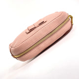 MIU MIU ミュウミュウ ポーチ
 レザー ピンク【中古】
 レディース