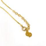 Christian Dior クリスチャンディオール ネックレス
 メタル/ラインストーン ゴールド【中古】
 レディース