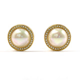 Christian Dior クリスチャンディオール イヤリング
 メタル/フェイクパール ゴールド【中古】
 レディース