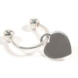 TIFFANY&Co. ティファニー ハート タグ キーリング キーホルダー
 シルバー925 シルバー【中古】
 レディース