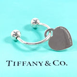 TIFFANY&Co. ティファニー ハート タグ キーリング キーホルダー
 シルバー925 シルバー【中古】
 レディース